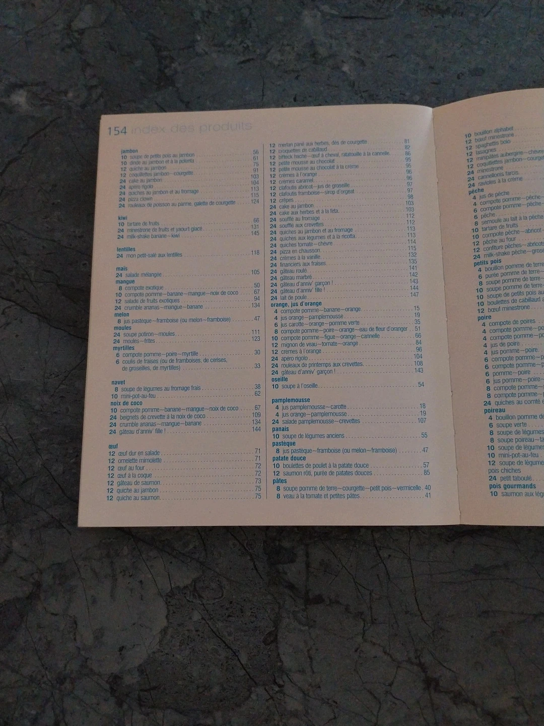Livro de receitas "mes petits plat pour bébé" – photo 9